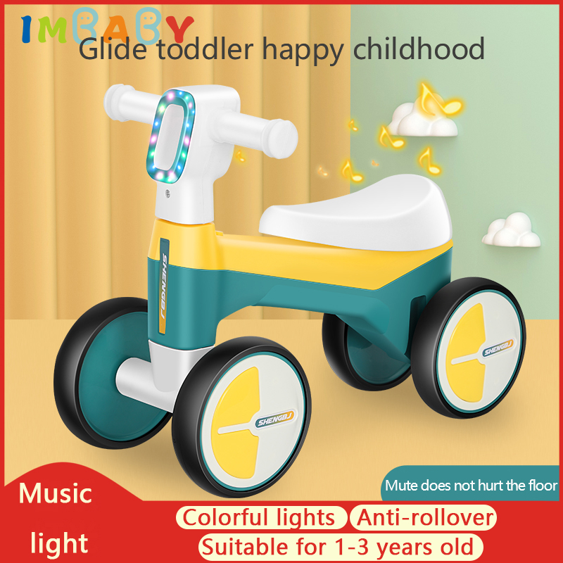 Kids Ride On Suitcase Scooter - Bé Âm Nhạc Đạp Cân Bằng