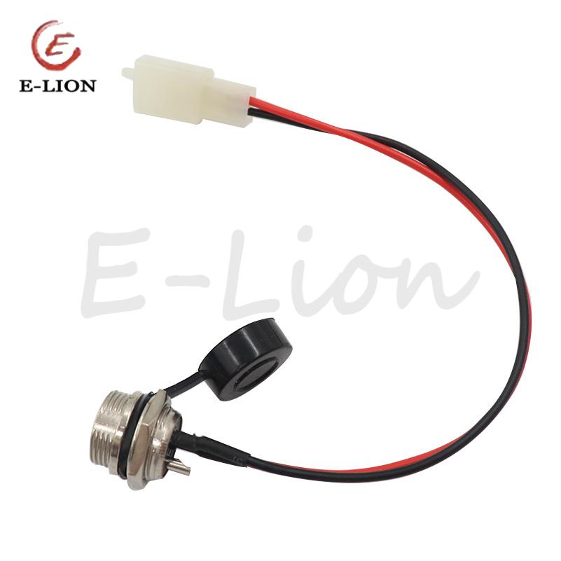 Kids Ride On Suitcase Scooter - Electric Scooter Charger Port 3 Pin