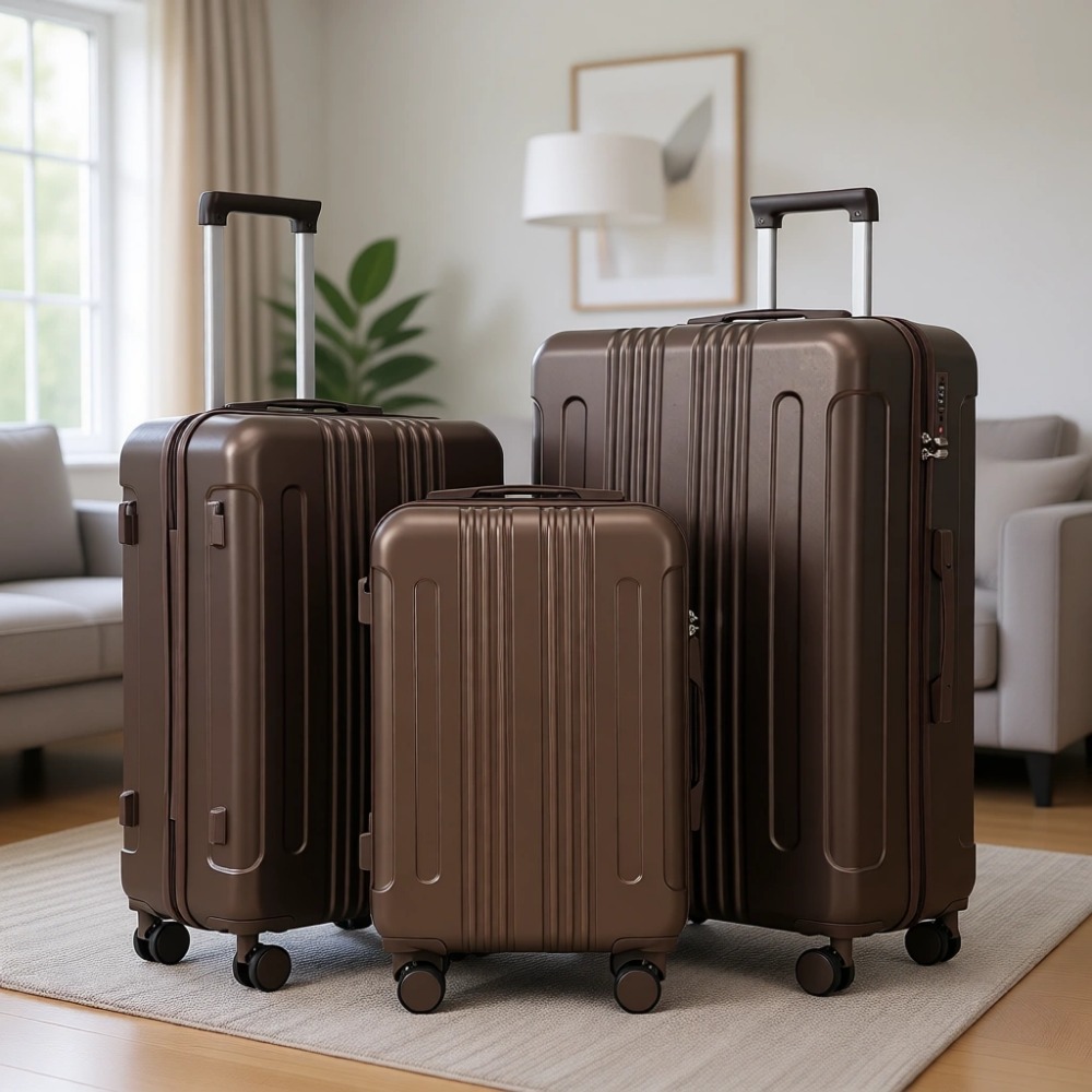 Expandable Hard Shell Luggage Set - 3 Piece Luggage Set Expandable Wheeled