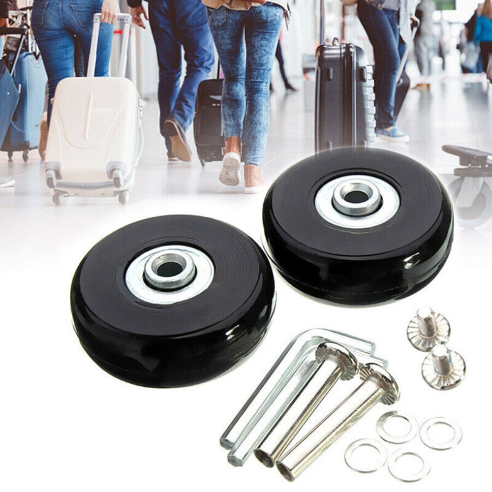 57-59MM Sliding Replacement Si - đánh giá và giá Silent Replacement Luggage Wheels