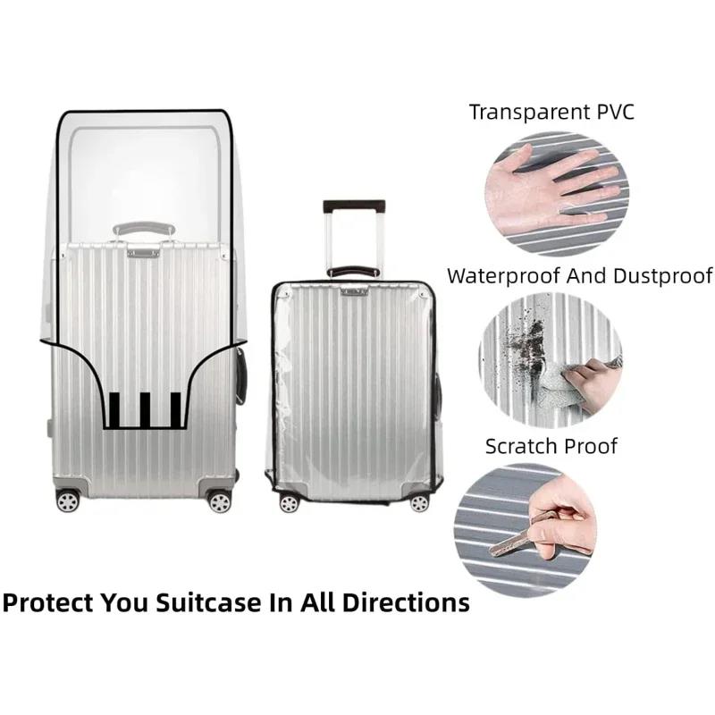 New 20-30inch Luggage Cover Tr - đánh giá và giá Waterproof Suitcase Cover Protector