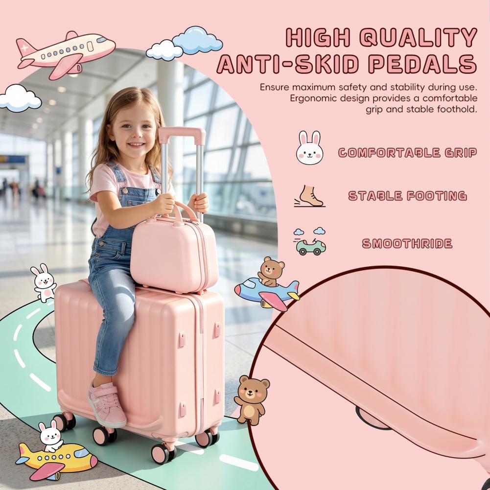20 Inch Kids Ride-On Luggage F - đánh giá và giá Kids Ride On Suitcase Scooter