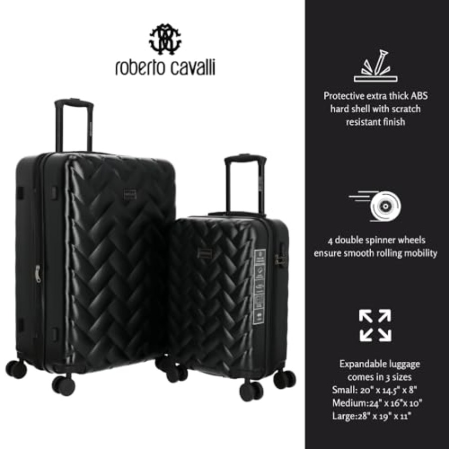 Travel luggage set: polycarbon - đánh giá và giá Expandable Hard Shell Luggage Set