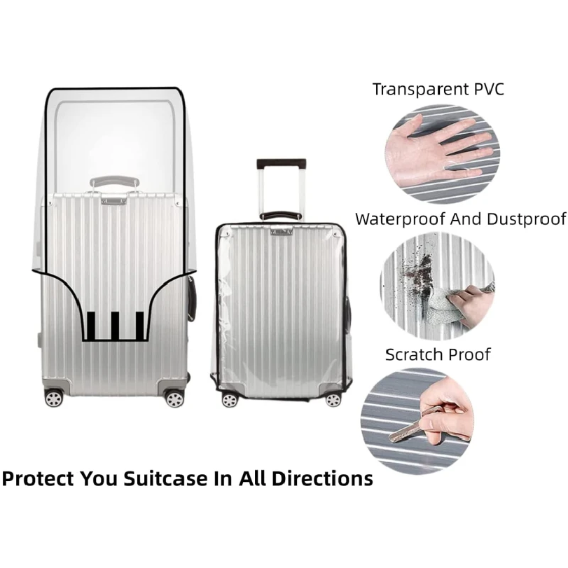 New 20-30inch Luggage Cover Tr - đánh giá và giá Waterproof Suitcase Cover Protector