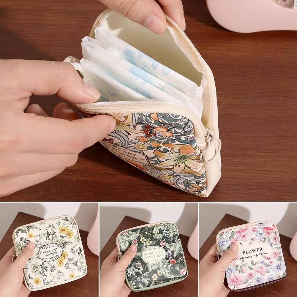 New PVC Sanitary Pads Bag Larg - đánh giá và giá Cosmetic Bags