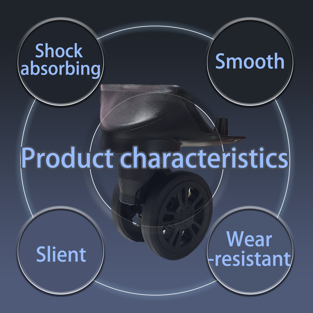 Suitable For HINOMOTO HRD02 Un - đánh giá và giá Silent Replacement Luggage Wheels