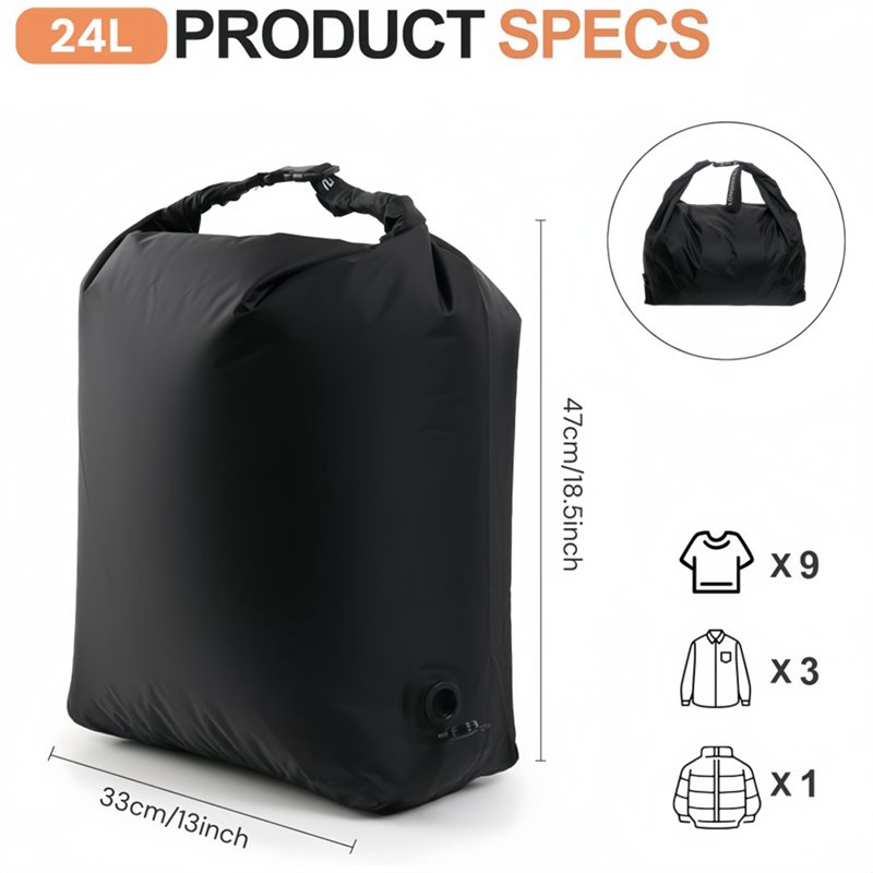 A25F-Reusables Clothes Organiz - đánh giá và giá Foldable Rolling Luggage Bag