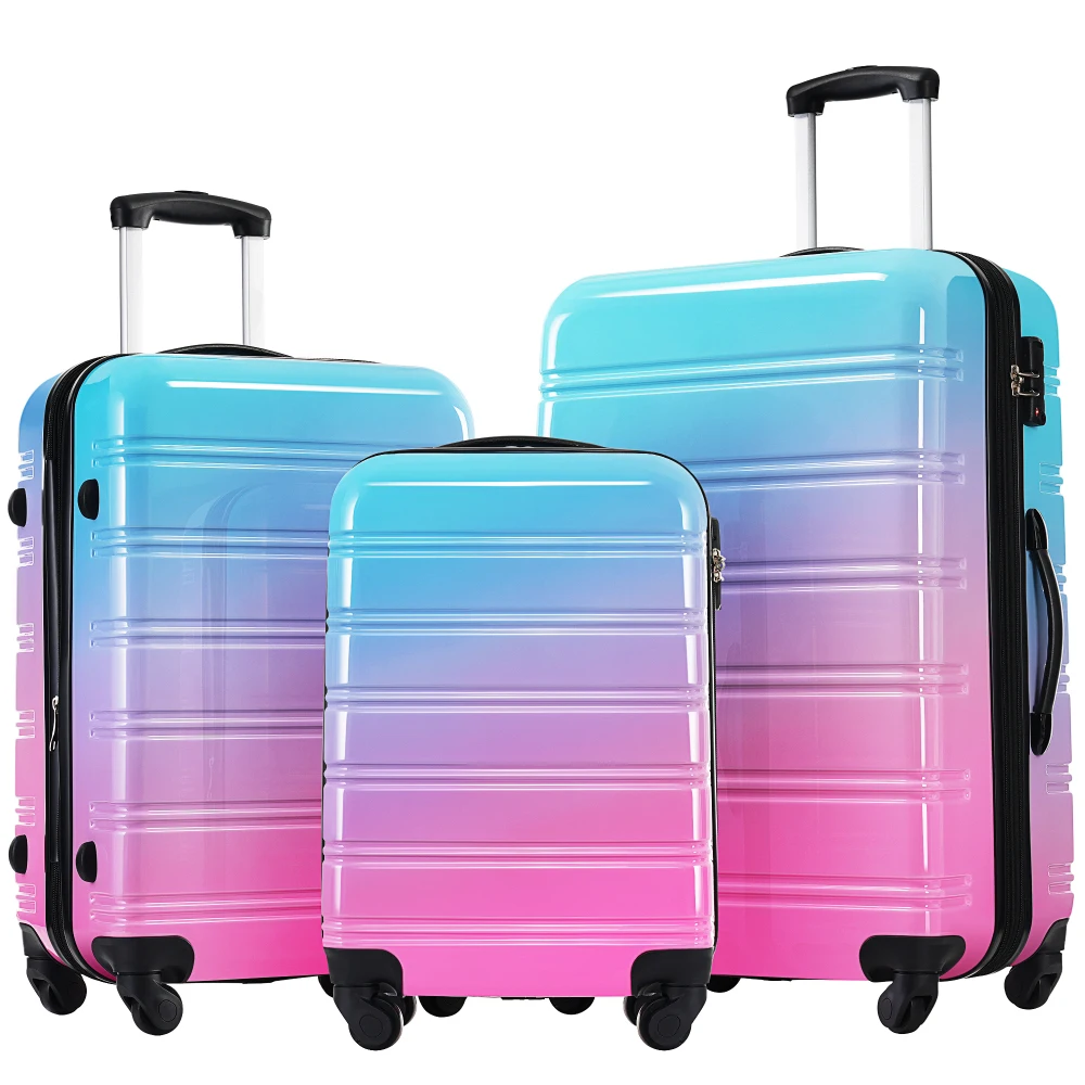 Hardshell Luggage Sets 3 Piece - đánh giá và giá Expandable Hard Shell Luggage Set
