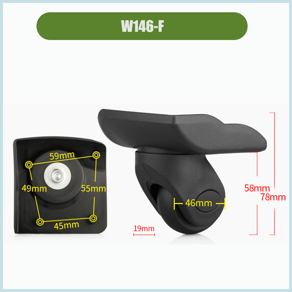Replacement Spinner Caster Whe - đánh giá và giá Silent Replacement Luggage Wheels