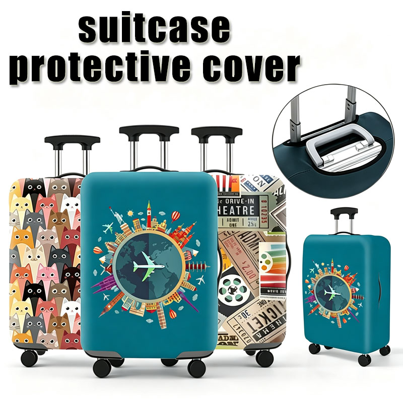 New Travel Suitcases Protector - đánh giá và giá Waterproof Suitcase Cover Protector