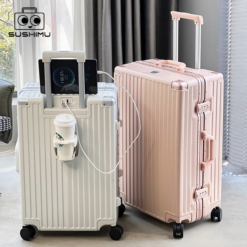 SUSHIMU Carry On Luggage with  - đánh giá và giá Spinner Wheel Rolling Suitcase 20 Inch