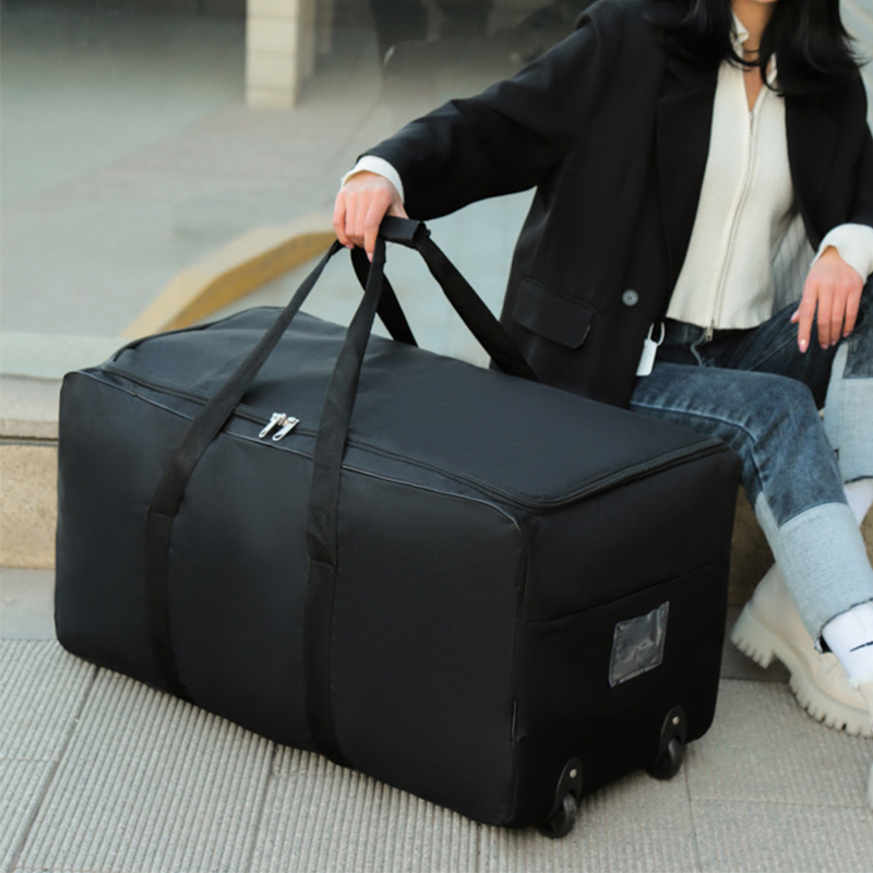 Large Capacity Trolley Bags wi - đánh giá và giá Foldable Rolling Luggage Bag