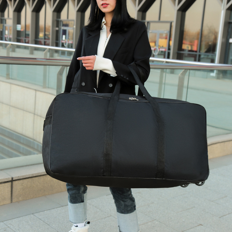 Large Capacity Trolley Bags wi - đánh giá và giá Foldable Rolling Luggage Bag