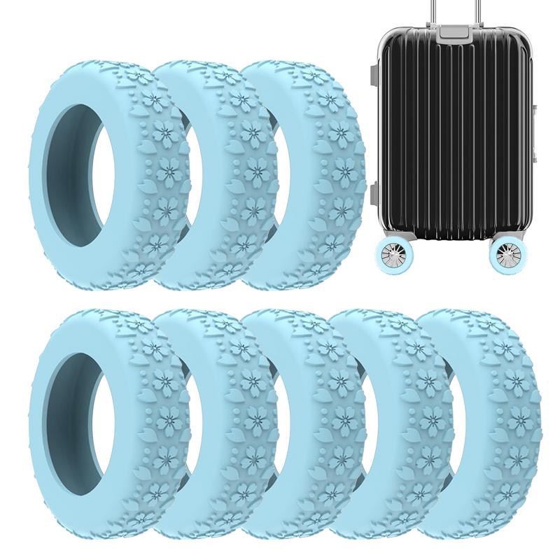 Luggage Wheel Covers 8X Silico - đánh giá và giá Waterproof Suitcase Cover Protector