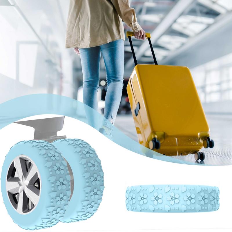 Luggage Wheel Covers 8X Silico - đánh giá và giá Waterproof Suitcase Cover Protector