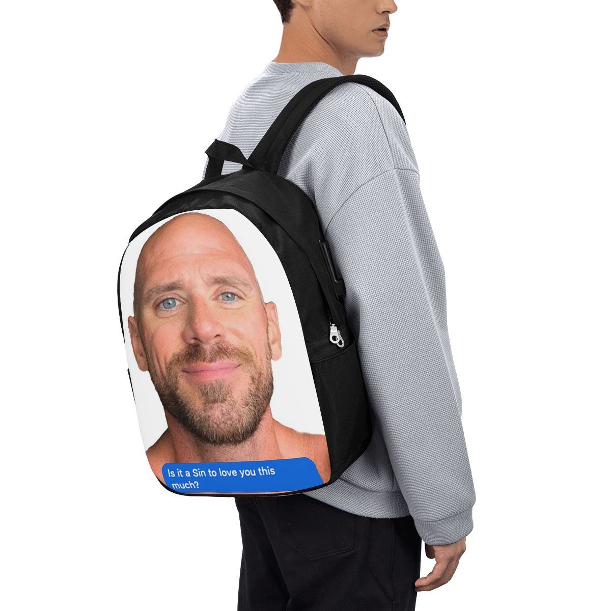 Johnny Sins Flirty Text Bubble - đánh giá và giá Handbags