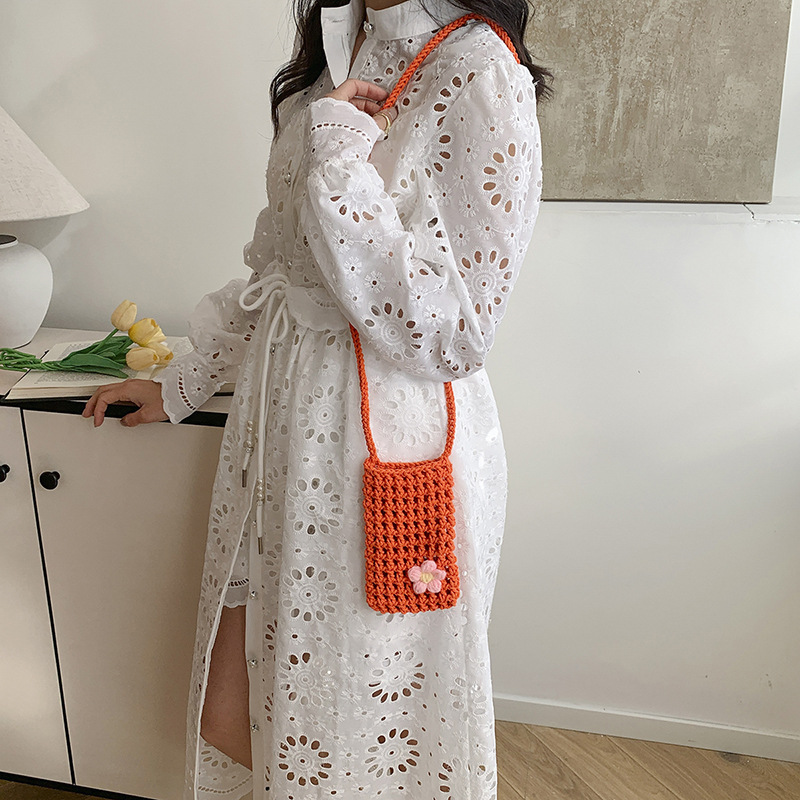 1pcs New Hollow Knitting Multi - đánh giá và giá Handbags