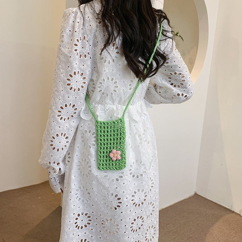 1pcs New Hollow Knitting Multi - đánh giá và giá Handbags