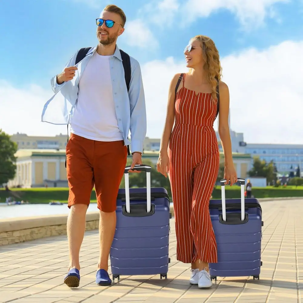 3-Piece Hardshell Expandable L - đánh giá và giá Expandable Hard Shell Luggage Set