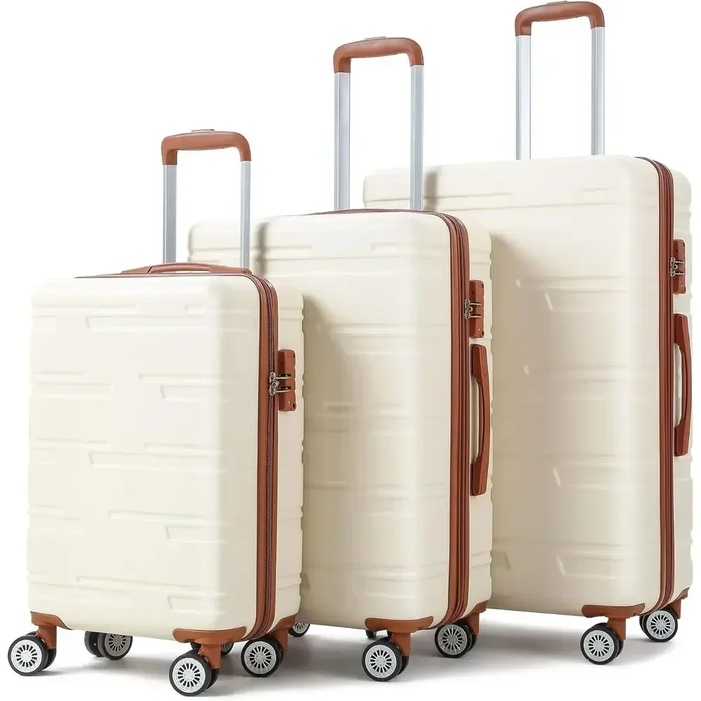 Expandable 3-Piece Hardshell L - đánh giá và giá Expandable Hard Shell Luggage Set