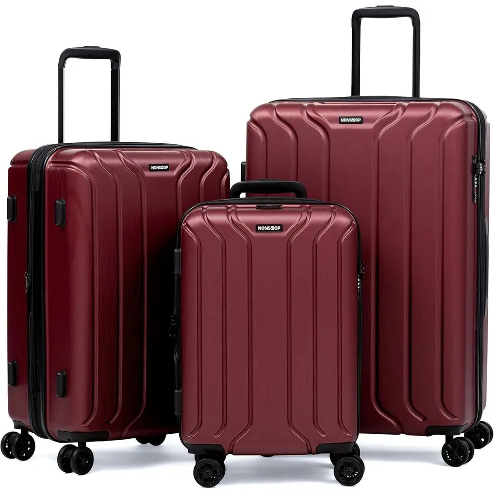 Expandable Spinner Luggage Set - đánh giá và giá Expandable Hard Shell Luggage Set