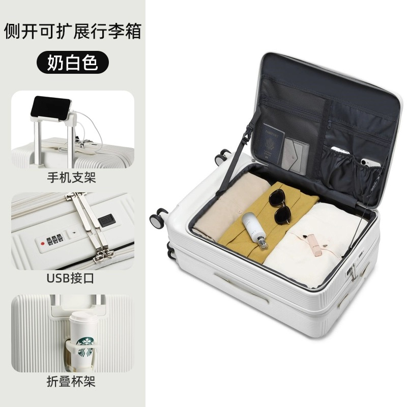 Hot!New 20/22/24/26/28 inch wo - đánh giá và giá Front Opening Laptop Luggage 24 Inch