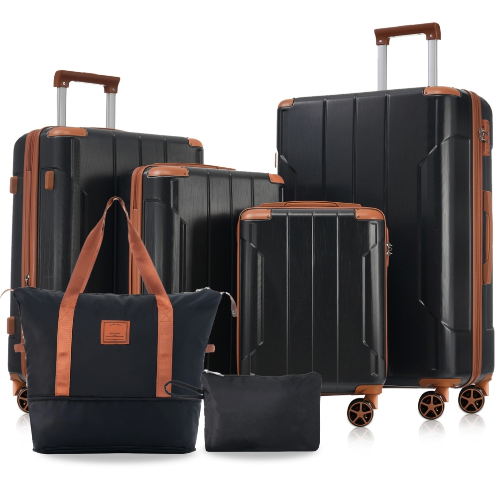 Hardshell Luggage Sets 6 Piece - đánh giá và giá Expandable Hard Shell Luggage Set