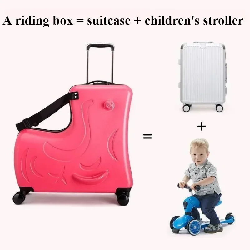 Kids Ride On Suitcase with Whe - đánh giá và giá Kids Ride On Suitcase Scooter