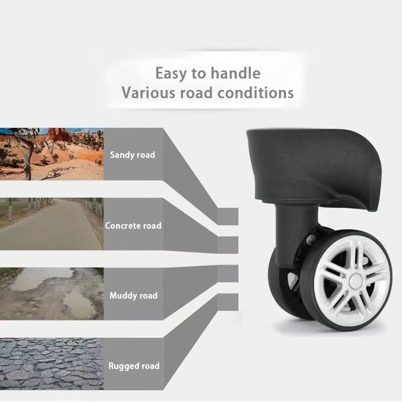 Luggage Fixed High Quality Cas - đánh giá và giá Silent Replacement Luggage Wheels