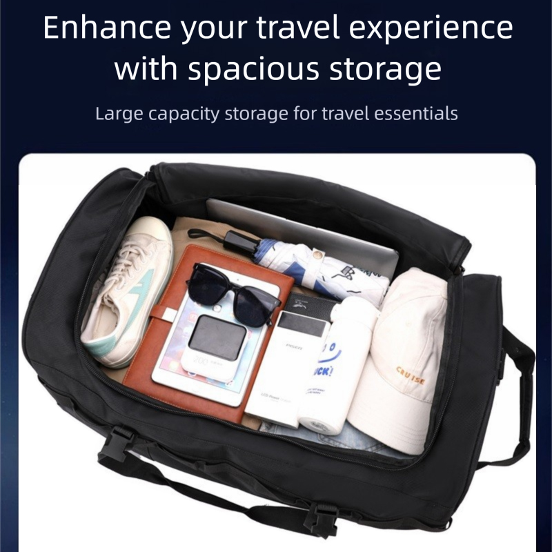 Heavy-Duty Wheeled Duffel Bag  - đánh giá và giá Foldable Rolling Luggage Bag