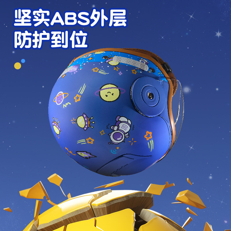 BYB Children Cartoon Helmet 3C - đánh giá và giá Kids Ride On Suitcase Scooter