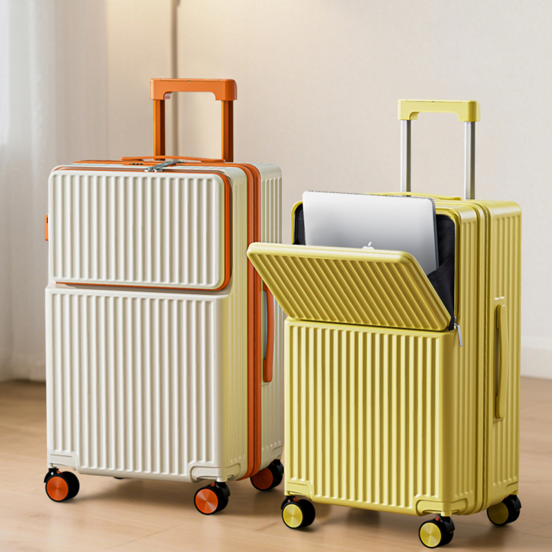 Stylish 20 24 inch Travel Suit - đánh giá và giá Front Opening Laptop Luggage 24 Inch