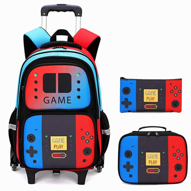 3PCS Kids Rolling Backpack for - đánh giá và giá Foldable Rolling Luggage Bag