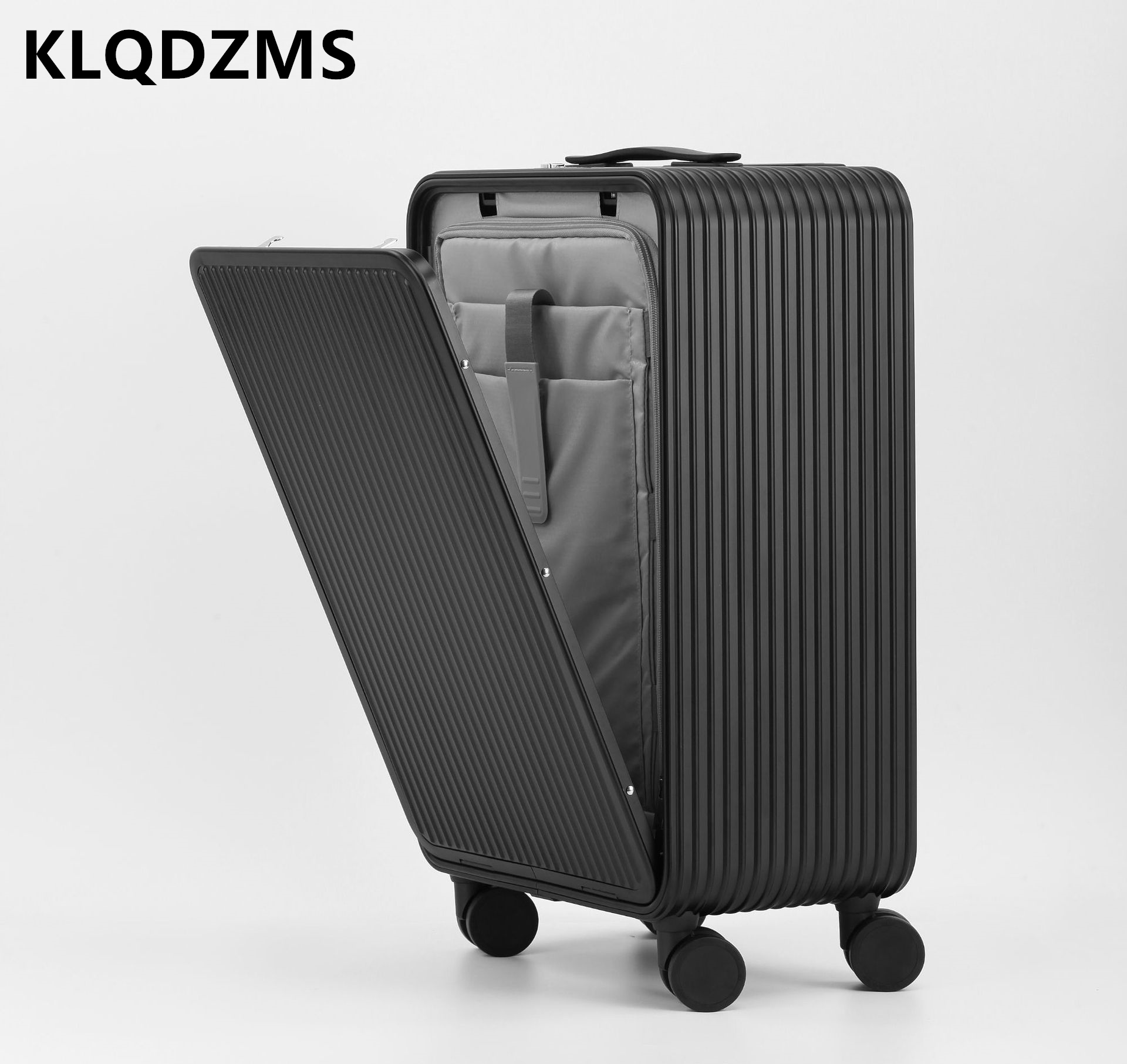 KLQDZMS Luggage All Aluminum M - đánh giá và giá Front Opening Laptop Luggage 24 Inch