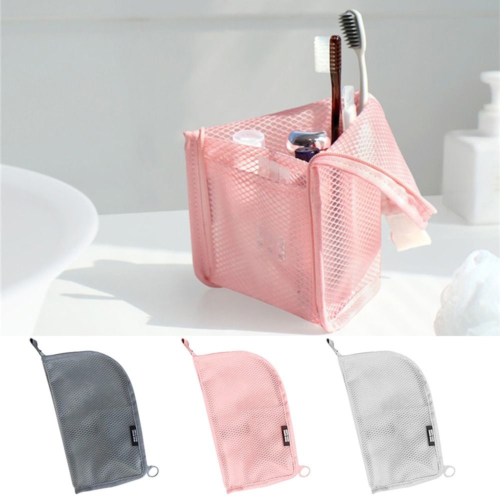 Portable Stand Makeup Brush Ba - đánh giá và giá Cosmetic Bags