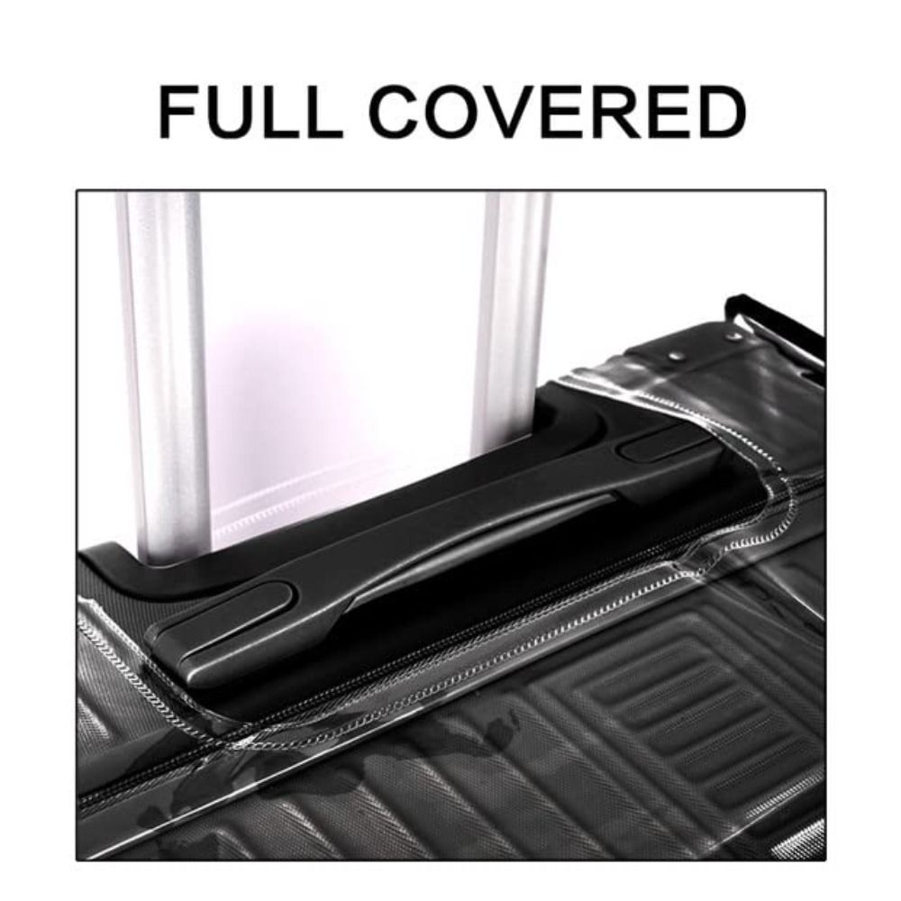 PVC Transparent Luggage Cover  - đánh giá và giá Waterproof Suitcase Cover Protector