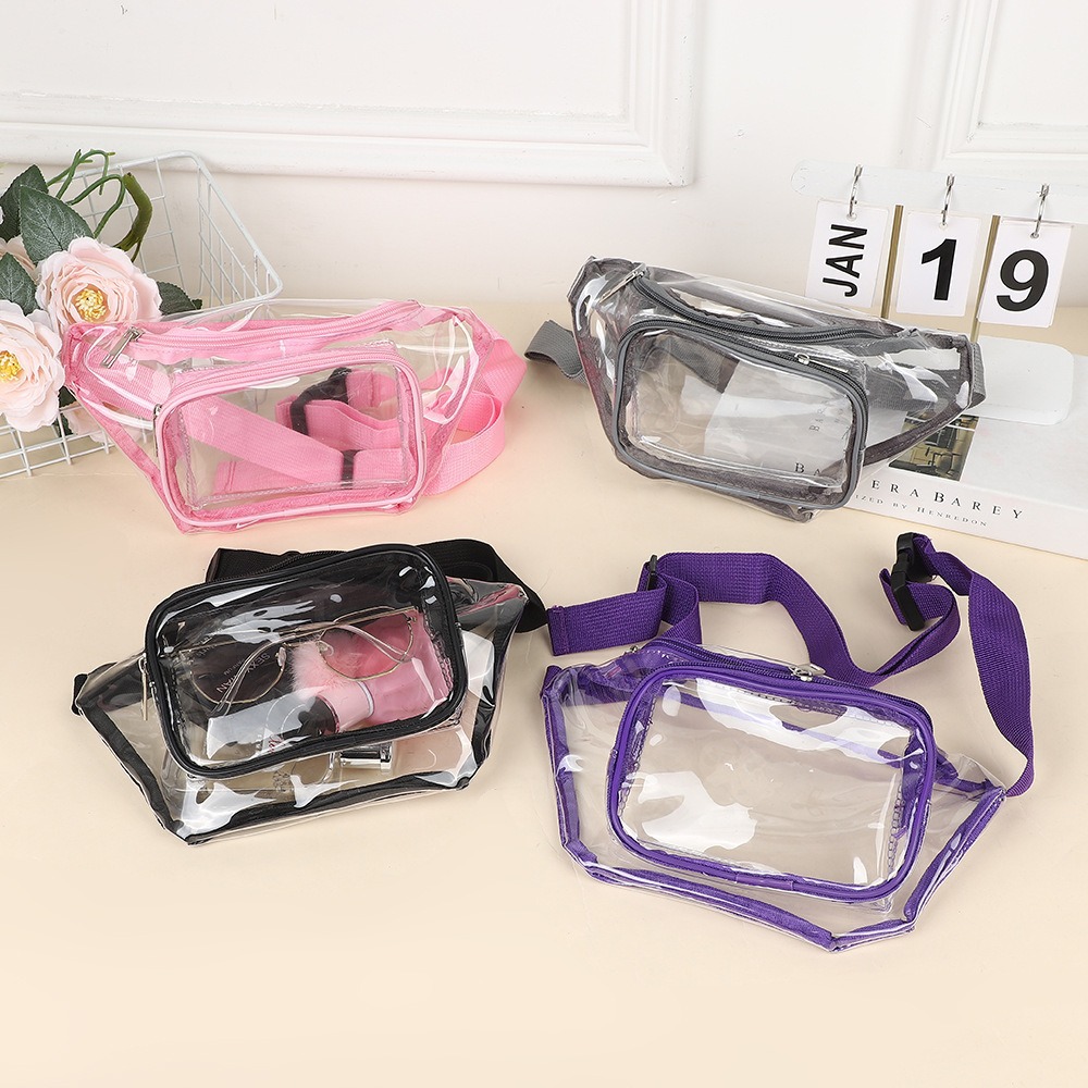Clear Fanny Pack Transparent P - đánh giá và giá Handbags