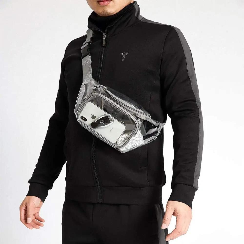 Clear Fanny Pack Transparent P - đánh giá và giá Handbags