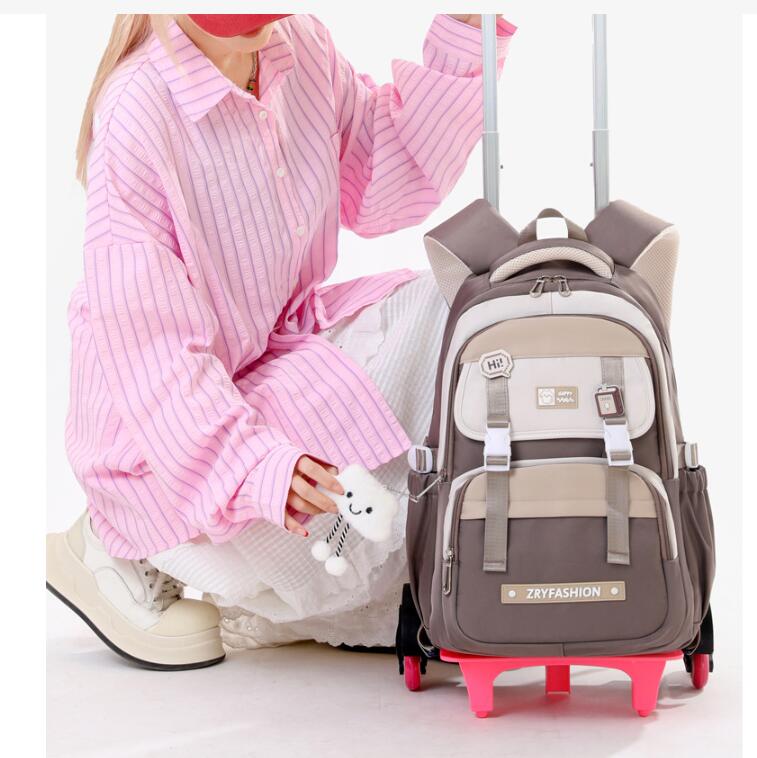 Travel Rolling Luggage backpac - đánh giá và giá Foldable Rolling Luggage Bag