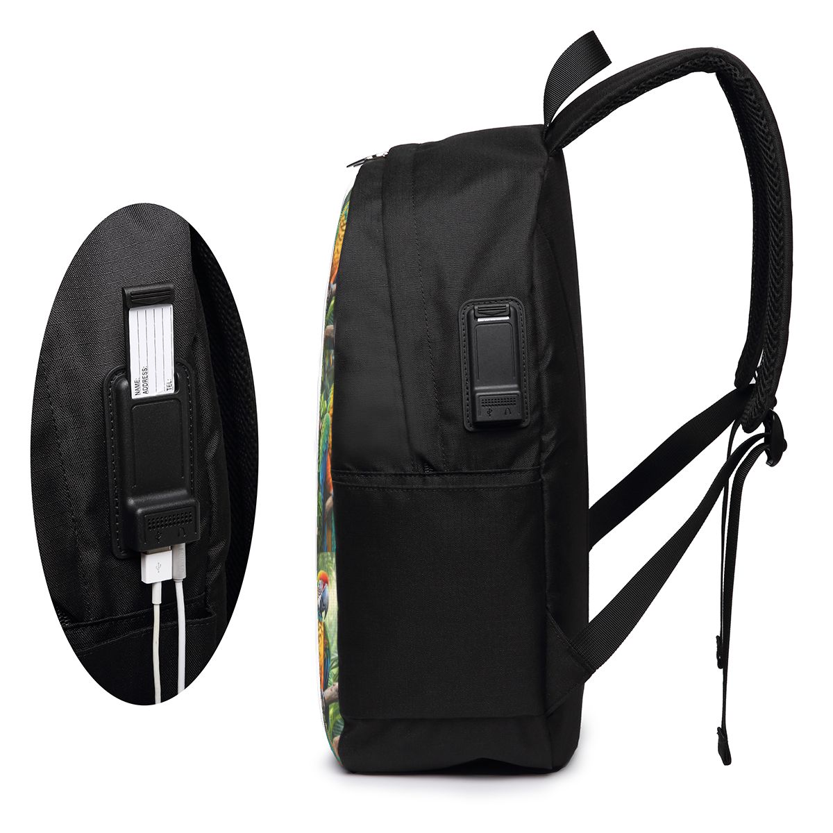 Cute Macaw Parrots Backpack Tr - đánh giá và giá Travel Bags