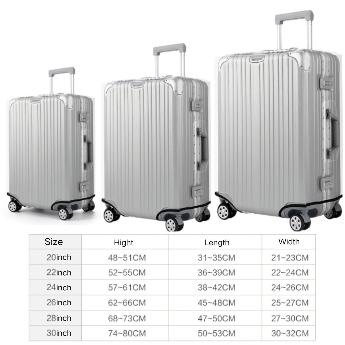 Thicken Clear Luggage Cover Pr - đánh giá và giá Waterproof Suitcase Cover Protector