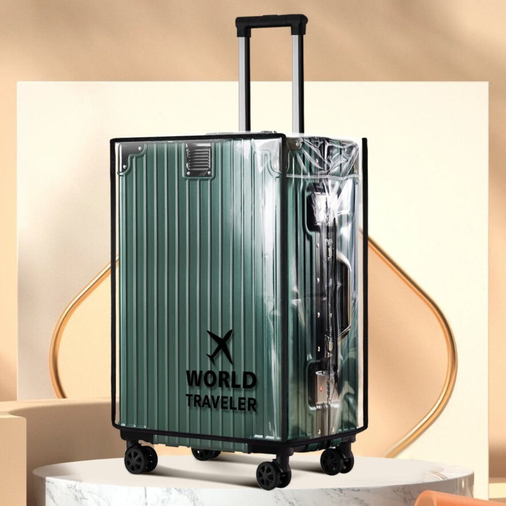 PVC Transparent Luggage Cover  - đánh giá và giá Waterproof Suitcase Cover Protector