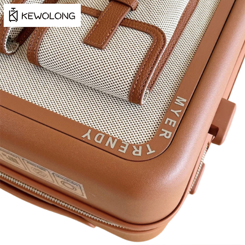 Vintage Canvas Spinner Suitcas - đánh giá và giá Spinner Wheel Rolling Suitcase 20 Inch