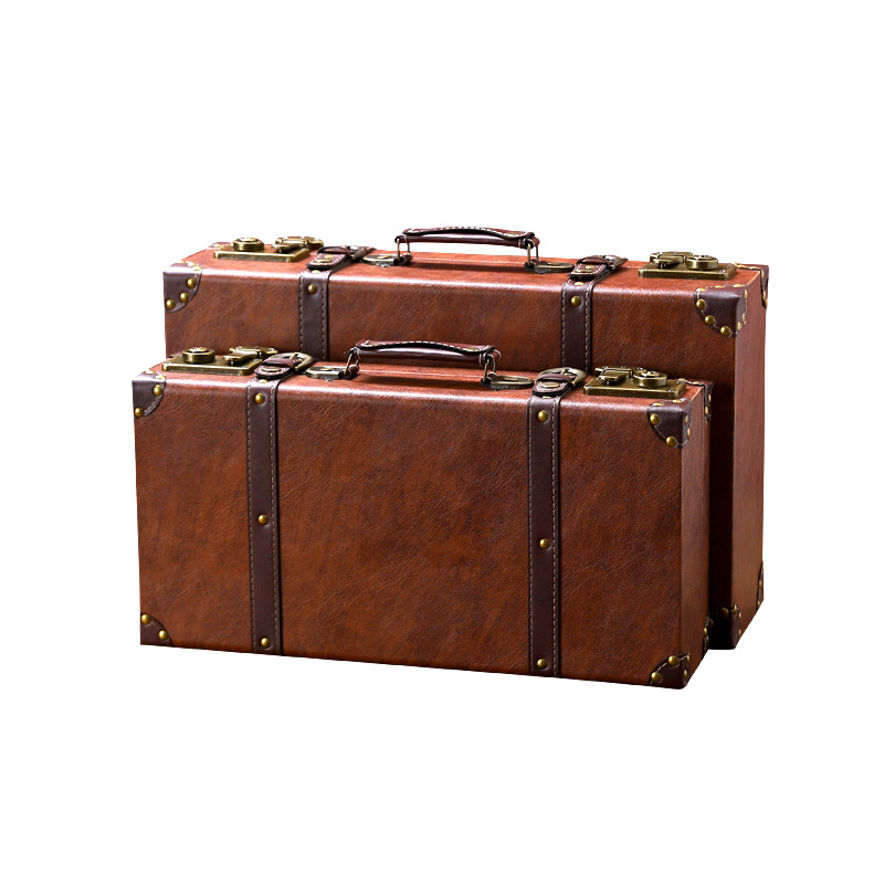 Vintage Wooden Suitcase Multi- - đánh giá và giá Retro Vintage Trunk Suitcase