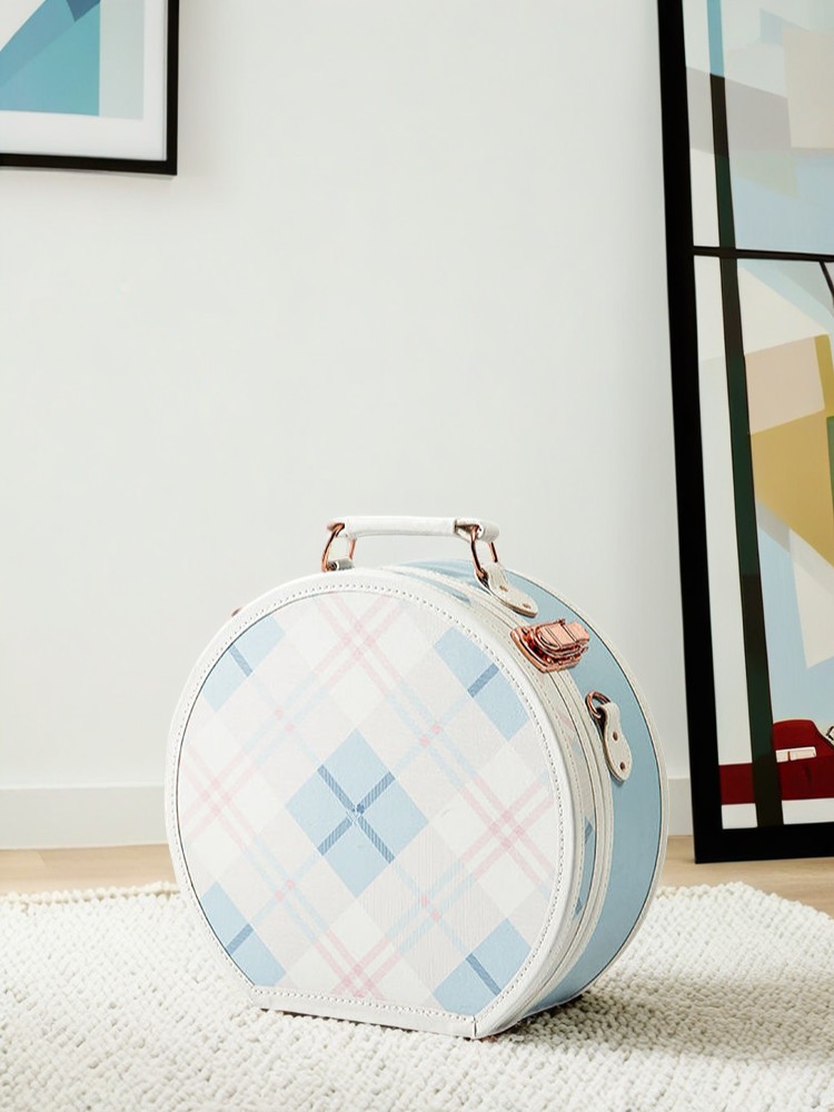 13 Inch Vintage Retro Leather  - đánh giá và giá Retro Vintage Trunk Suitcase