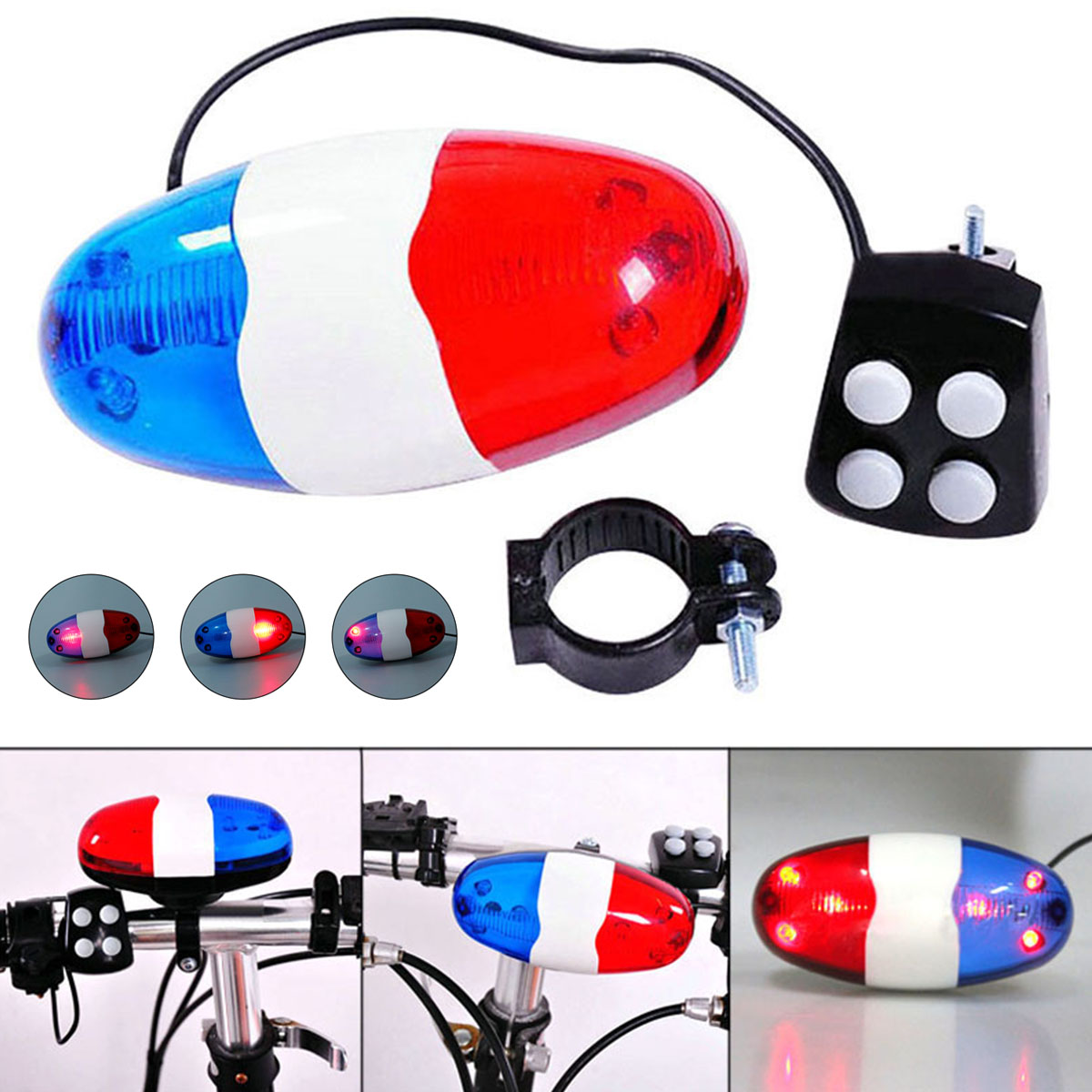 Bicycles Bell Police Car Light - đánh giá và giá Kids Ride On Suitcase Scooter