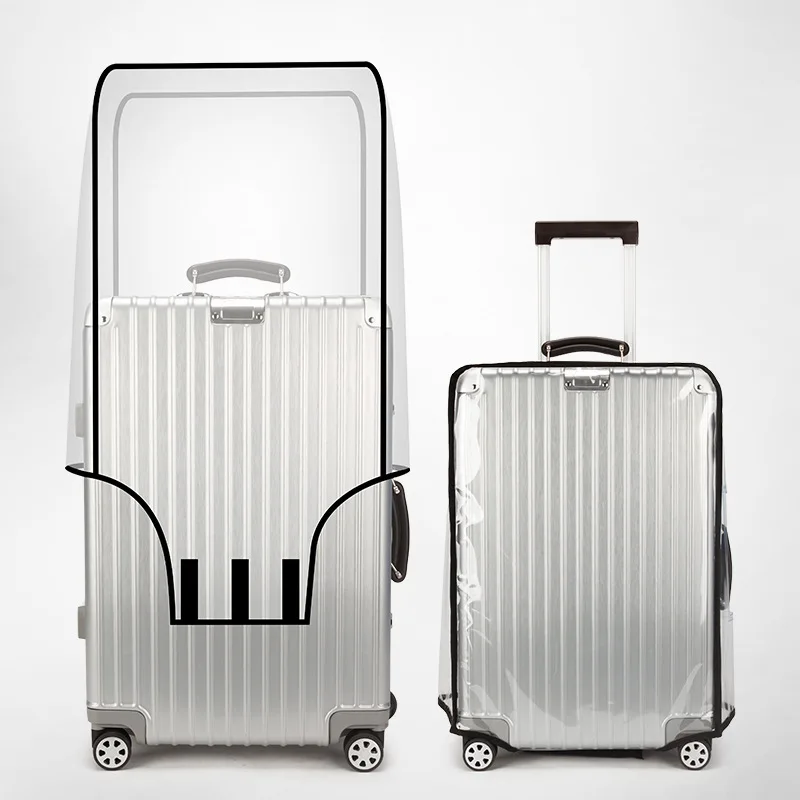 Transparent PVC Luggage Cover  - đánh giá và giá Luggage Protective Cover Transparent