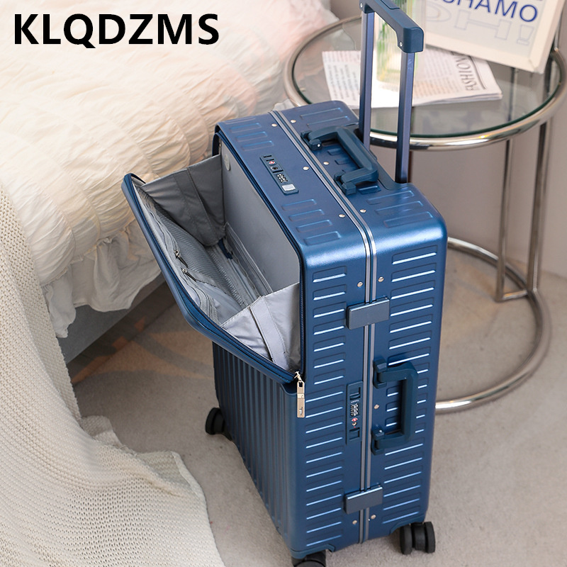KLQDZMS Handheld Travel Suitca - đánh giá và giá Front Opening Laptop Luggage 24 Inch
